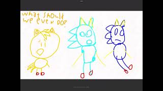 Classic sonic and tails meets sanic [upl. by Tybald649]