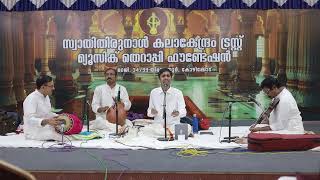 Sri Mahadevan Thiruvananthapuram VocalNavarathri nrithasangeetha maholsavam 2024 [upl. by Atsylac]