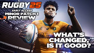 RUGBY 25 Gameplay Update 1 Thoughts [upl. by Ruella]