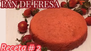 PAN DE FRESA CON HARINA DE HOTCAKES 🥞 CAJA MODIFICADA [upl. by Blankenship]