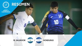 Concacaf Under17 Championship 2023 Highlights  El Salvador vs Honduras [upl. by Ij]