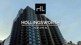 Hollingsworth at 70 W 37th [upl. by Ettenay772]