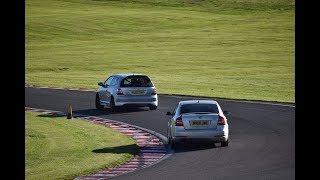 Oulton Park track battle  Octavia VRS v Civic Type R ep3 [upl. by Cerallua]