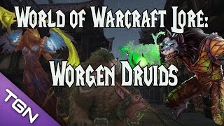 WoW Lore Worgen Druids [upl. by Klingel]