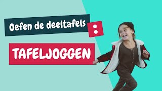 TAFELJOGGEN  DELEN  TAFELS OEFENEN [upl. by Wellington]