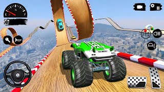 Monster Truck Game 3D  Mega Ramp impossible Car 3D Game – Android Gameplay [upl. by Queri]