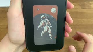 iPhone case with 4color eink screen [upl. by Rednirah779]