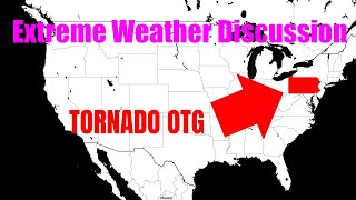 TORNADO WARNING IN PA [upl. by Vilma]