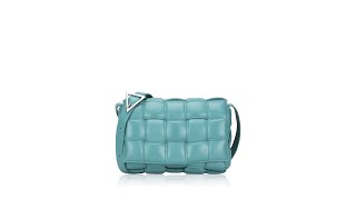 Bottega Veneta Nappa Maxi Intrecciato Padded Cassette Crossbody Bag Linoleum [upl. by Aiciles]