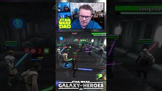 SWGOH 3v3 Grand Arena  Quigon vs Darth Traya swgoh galaxyofheroes traya grandarena quigon [upl. by Apthorp]