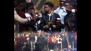 12TH HEADIES Crowd celebrates as Mayorkun wins next rated Davido MI Wizkid bags awards [upl. by Ardnoel]