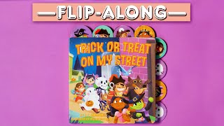 Trick or Treat on My Street  Read Aloud FlipAlong Picture Book  Brightly Storytime [upl. by Vena]