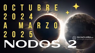 DE 2 OCTUBRE 2024 A 14 MARZO 2025 🔥 CICLO ECLIPSAL 🔥 NODOS PARTE 2 ⭐ PUERTAS KÁRMICAS ⭐ ECLIPSES ⚡ [upl. by Georgi]