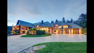 Magnificent Estate with Mountain Views in Evergreen Colorado  Sothebys International Realty [upl. by Longfellow571]