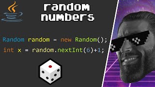 Java random numbers 🎲 【4 minutes】 [upl. by Fenny263]