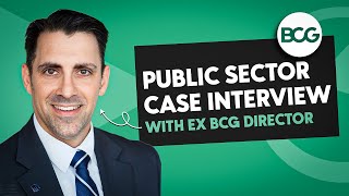 BCG Case Interview Example Public Sector [upl. by Hakceber232]