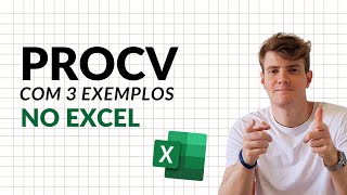 📊 EXCEL  FUNÇÃO PROCV COM 3 EXEMPLOS [upl. by Quenby]