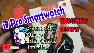 i7 Pro Smartwatch Unboxing and Review [upl. by Bowne]