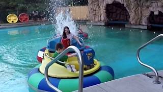 Amusement Park Water Bumper Boats Fun Family Rides For Kids [upl. by Olympie767]