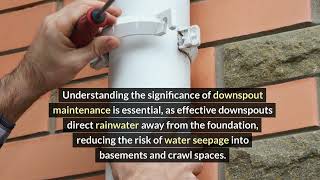 Downspout Repair Your Guide to an Easy Fix [upl. by Stillman134]