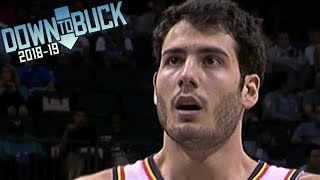 Alex Abrines Career High 25 Points Full Highlights 1112018 [upl. by Karissa]