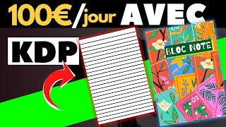 Créez un journal à vendre sur Amazon KDP  Tuto complet [upl. by Notwal]