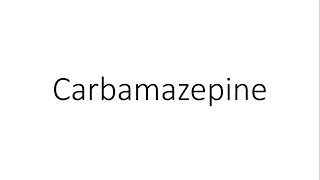 Carbamazepine  Pharmacology [upl. by Nnahaid]