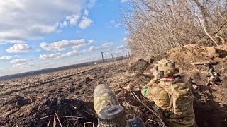 Combat Footage in Bakhmut  Defending Road of Life [upl. by Strephonn]