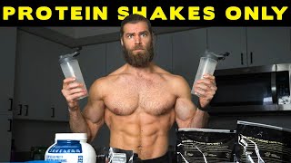 I Survived On Protein Shakes For A Week Heres What Happened [upl. by Gnilhsa]