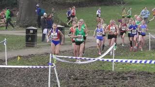 Under 15 Girls South of England Cross Countr Championships at Beckenham 28th January 2023 [upl. by Selway873]