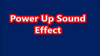 Power Up Sound Effect [upl. by Ylus783]