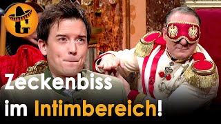 Philipp Hansa erzählt dem Kaiser seine peinliche ZeckenStory  Wir sind Kaiser [upl. by Kirtap]