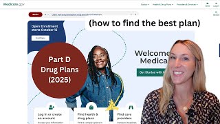 Medicare Part D Plan Finder for 2025 [upl. by Anitnatsnoc]