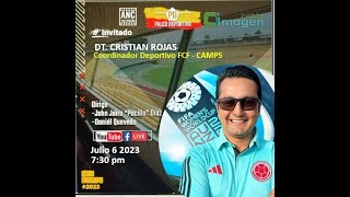 DT CRISTIAN ROJAS COORDINADOR DEPORTIVO FCF  CAMPS [upl. by Reifinnej]