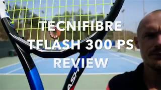 Tecnifibre Tflash 300 Powerstab Racquet Review [upl. by Streeto72]