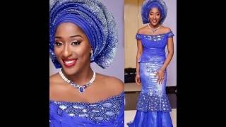 Aso Ebi Blue  Make You Look Bold and Elegant [upl. by Wandis]