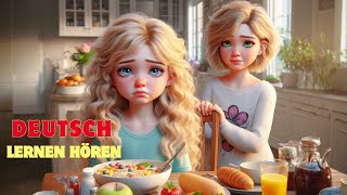 Lisa ist Krank┃DEUTCH HÖREN GERMAN LEARN ┃A1B1 Mit SUBTITLE [upl. by Drapehs]