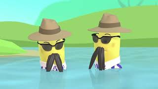 The Town turns Sticky  Bananas in Pyjamas Season 1  Full Episodes  Bananas In Pyjamas [upl. by Euqinay]