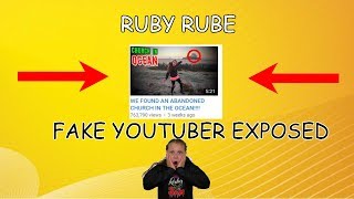 EXPOSING FAKE YOUTUBER ruby rube [upl. by Chase]