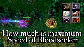 How much is maximum Speed of Bloodseeker Can Barathrum Catch him [upl. by Kreitman]