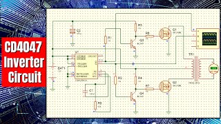 CD4047 Inverter Circuit [upl. by Hterrag]