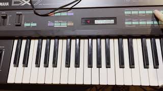 Yamaha DX7 生福 part 1 kv01 sounds patch [upl. by Sommers633]