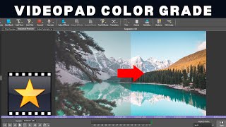 VideoPad Color Grade Tutorial [upl. by Nagaek520]