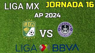 LEON VS MAZATLAN JORNADA 16 HORARIO FECHA Y CANAL [upl. by Debo127]