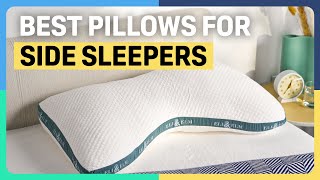 Best Pillows For Side Sleepers  Our Top Picks [upl. by Lesli]