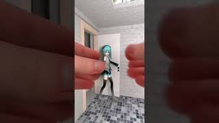 Plasticine sculpting Hatsune Miku This Hatsune Miku is made of plasticine Hatsune Miku Handmade [upl. by Ellekram]