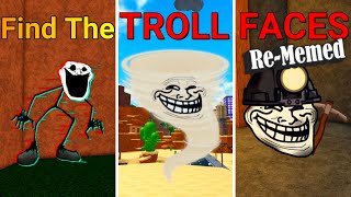 Find the Troll Faces ReMemed Part 5 Roblox [upl. by Janeta]