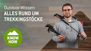 OutdoorWissen Alles was Du über Trekkingstöcke wissen musst [upl. by Adimra848]