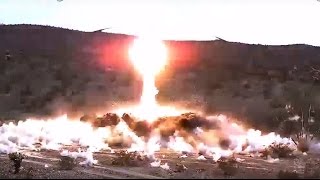 Raytheon  Excalibur Ib PrecisionGuided Artillery Projectile Completes Qualification Tests 720p [upl. by Frere]