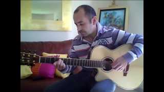 Jean Jacques Goldman  Puisque Tu Pars  Guitare Fingerstyle [upl. by Scotti]